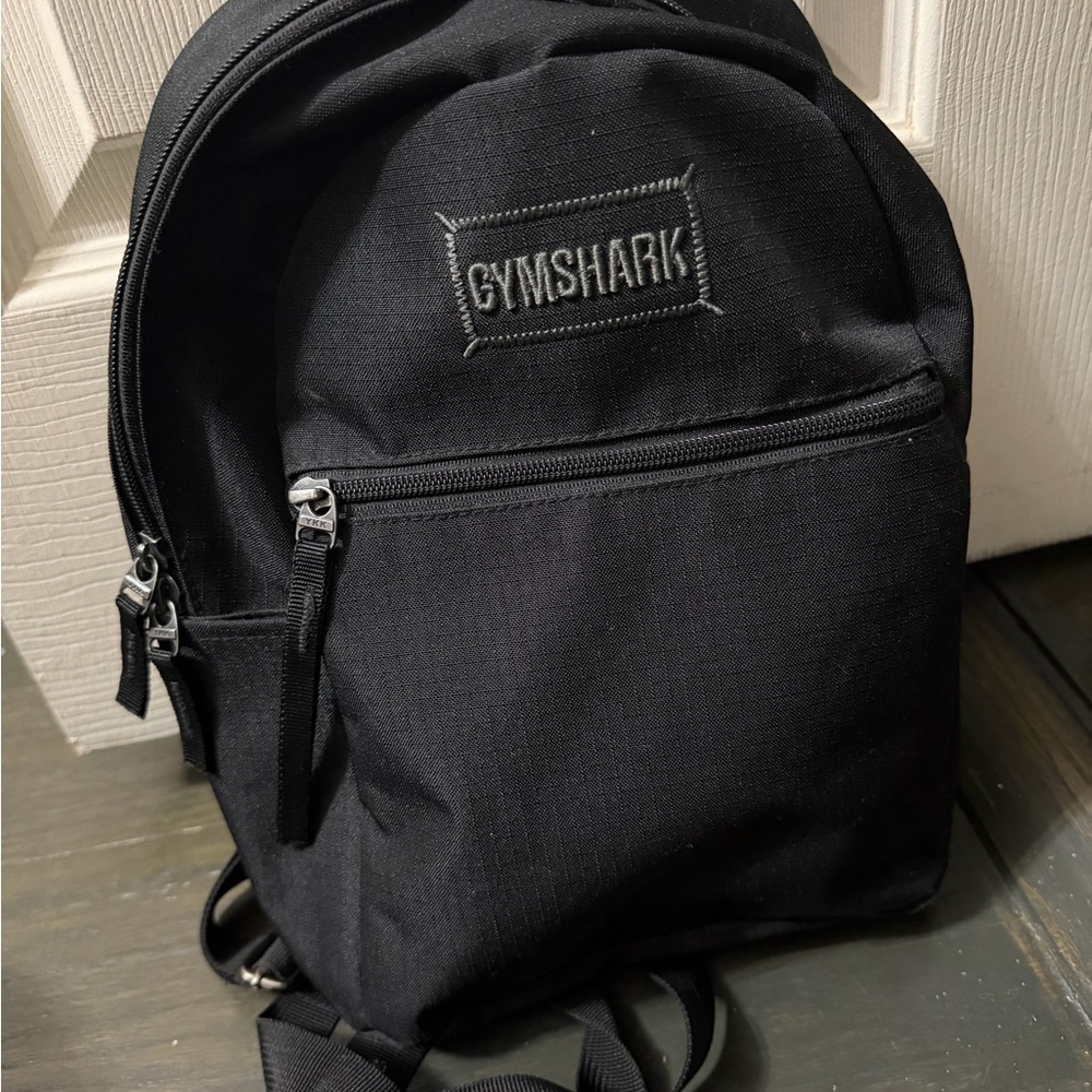 Gymshark mini Black Backpack